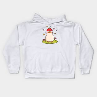 Strawberry Duck Kids Hoodie